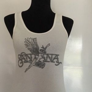 **SOLD**Santana Tank Top 
Fun music legend tank!